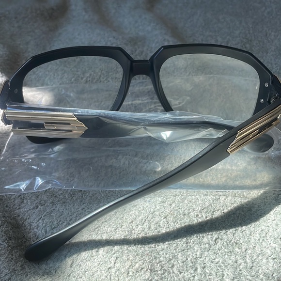⭐️CELEBRITY  MATTE BLACK Gazelle STYLE Retro Frame Glasses *NEW* - Picture 7 of 9